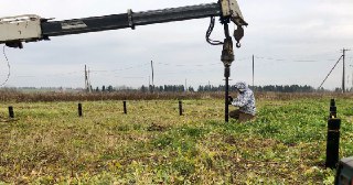 Установка винтовых свай Лесной цена от 3109 руб.