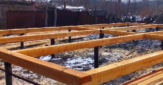 Пол на винтовых сваях Лесной цена от 15542 руб.